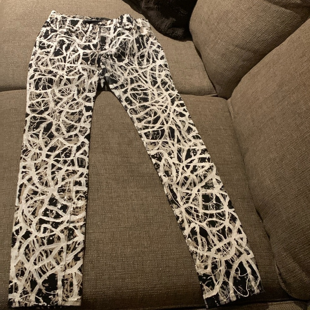 BNWOT J Brand Proenza Schouler Painted Jeans